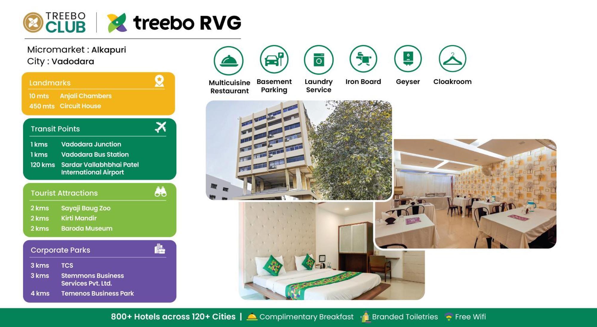 Hotel Treebo Rvg à Vadodara Extérieur photo